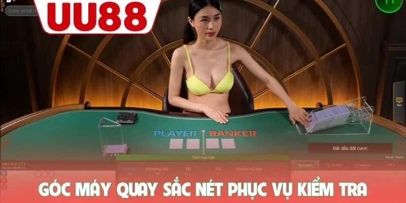 Góc máy quay sắc nét phục vụ kiểm tra